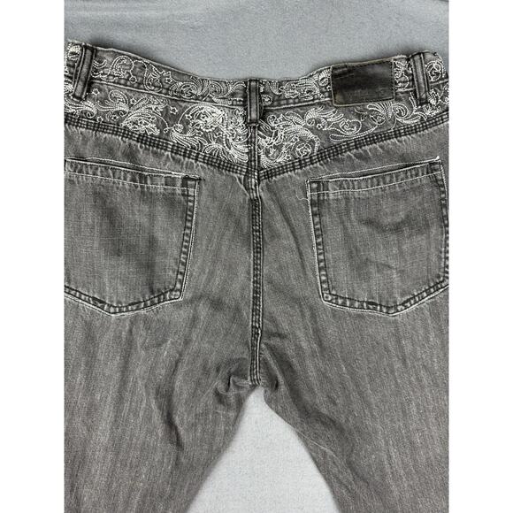 G-UNIT Jeans Men's 36x34 Heavyweight Denim Baggy Wide Leg Y2K - Picture 9 of 10